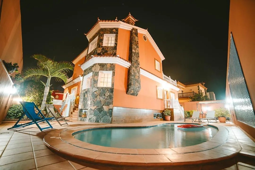 Villa Morada Sonneland Con Piscina Privada Climatizada Maspalomas